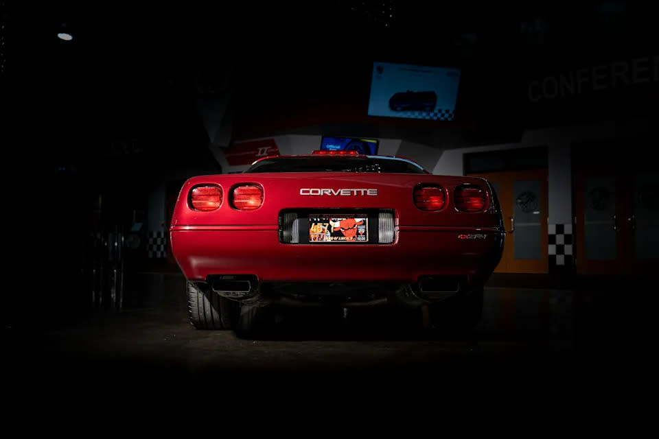 Michael Jordan's Ruby Red Corvette From "The Last Dance" Is Now on Display and Worth the Road Trip