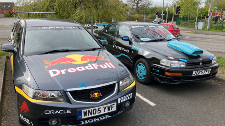 The pub landlord driving a car with 195,000 miles on the clock across Europe