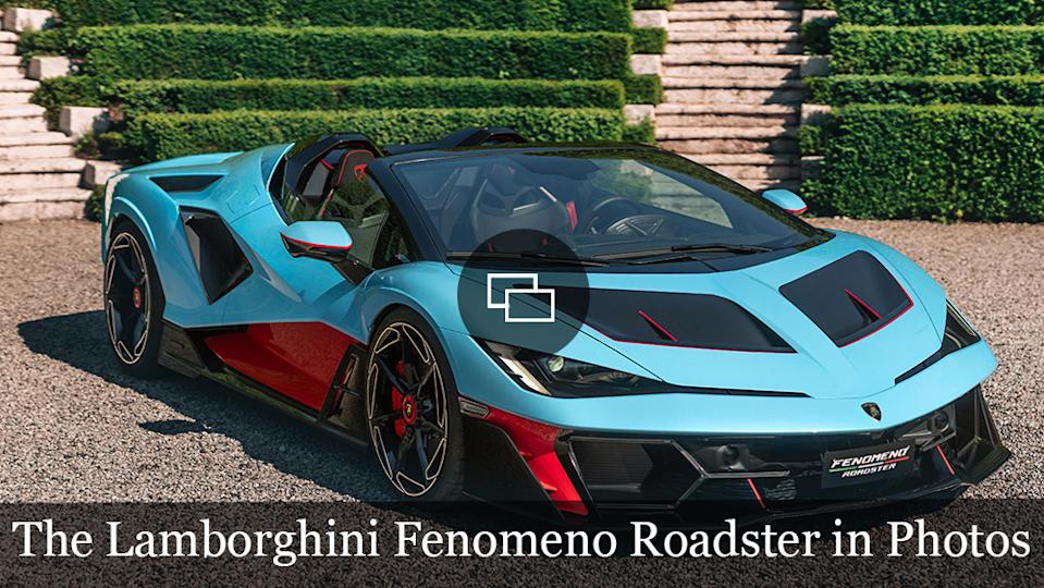 Lamborghini’s New Fenomeno Roadster Is the Marque’s Most Powerful Open-Top Supercar Yet
