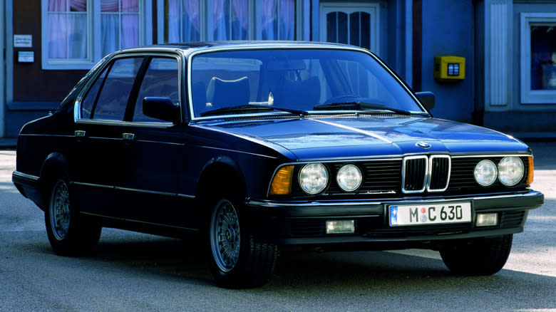This 7-Series Flagship From The '80s Was The Second Turbo Road Car BMW Ever Produced