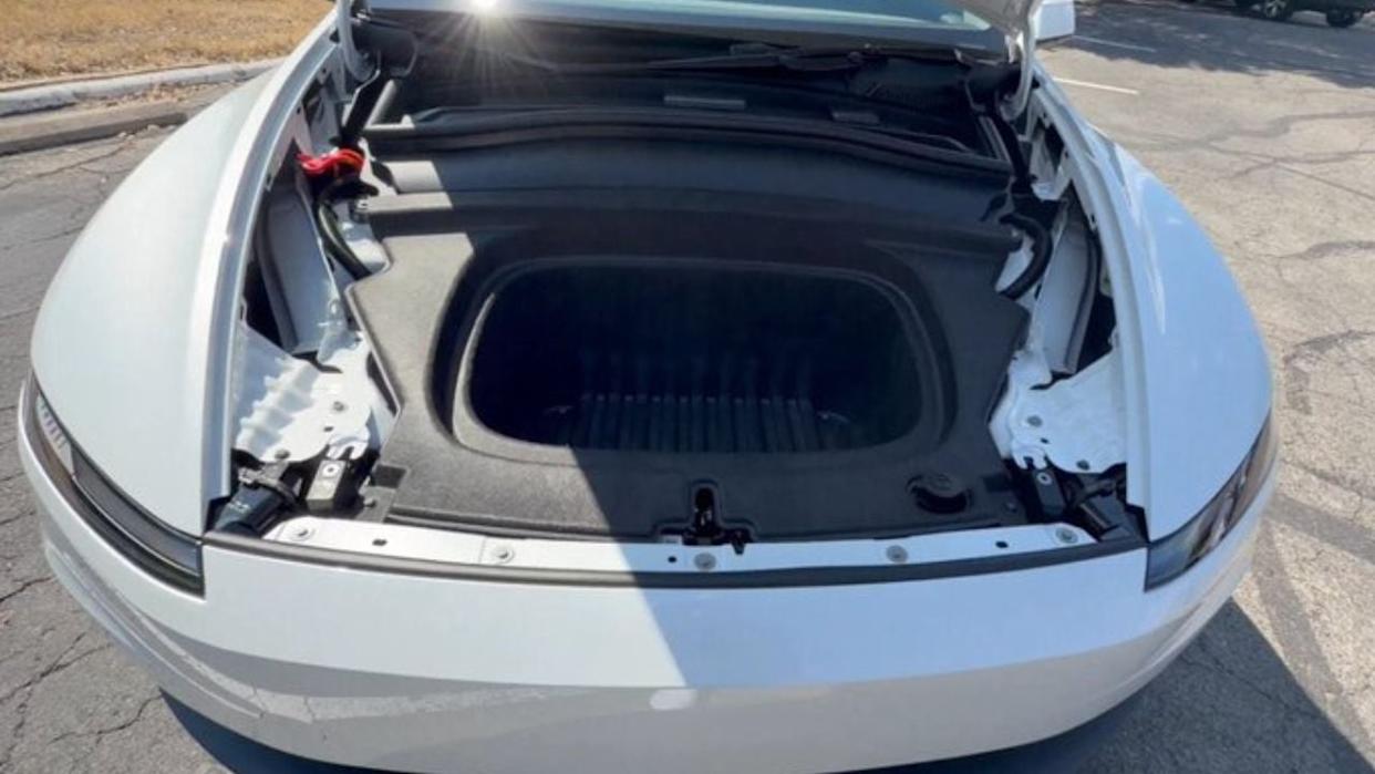 Tesla Fans Are Questioning Why the Model Y’s Frunk Was Redesigned at All