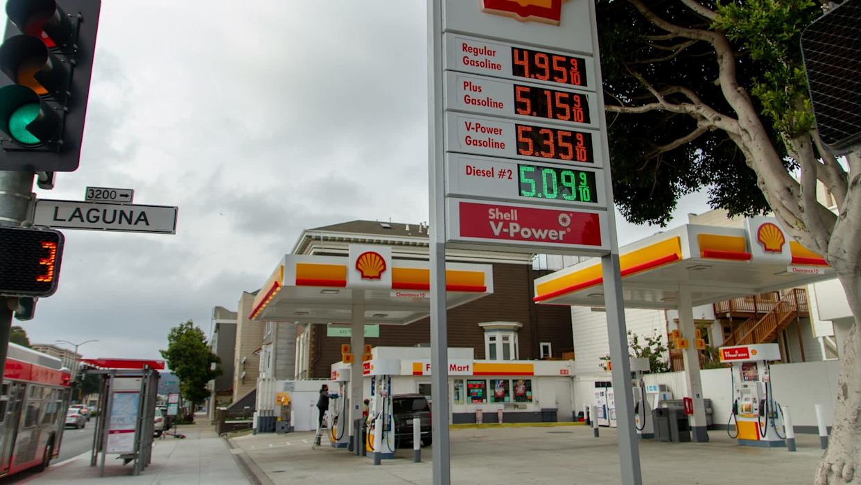Gas heads for $5 as the global oil crunch suddenly makes EVs look a lot cheaper