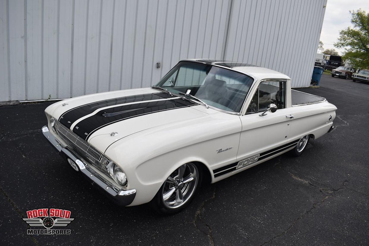 Ford, Custom 1961 Ford Ranchero Resto-Mod Blends Vintage Style With Modern Performance