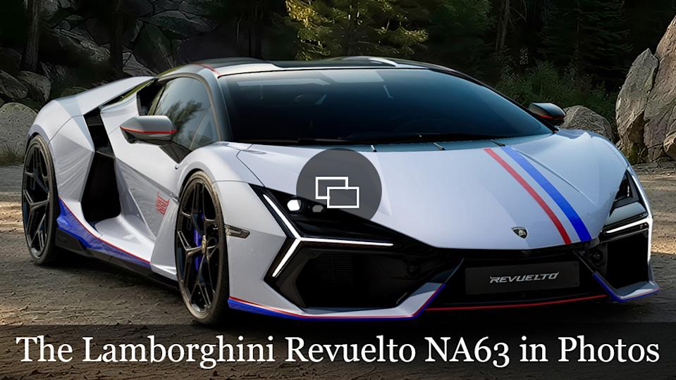 Lamborghini Just Unveiled a Sleek Revuelto NA63 Inspired by North America