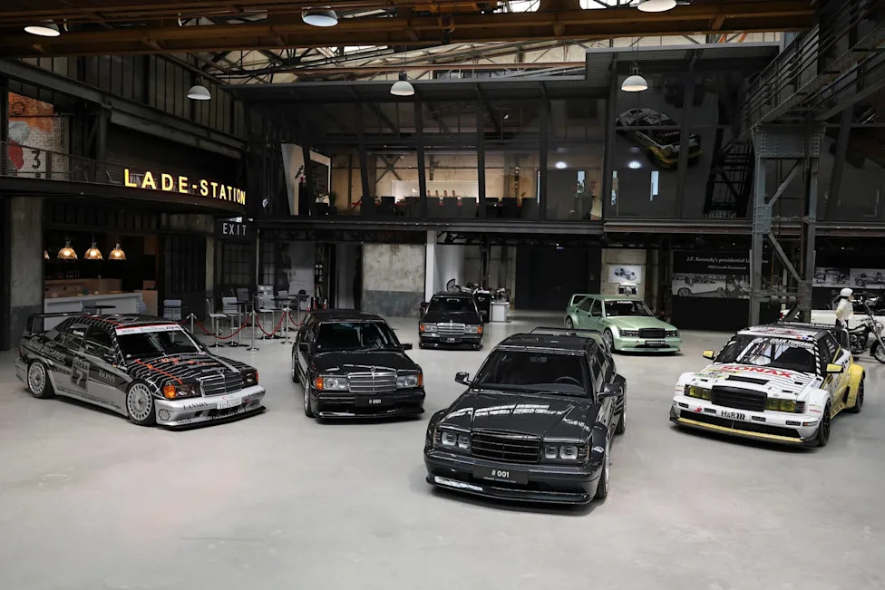 The First $760,000 HWA Evo Now Sits Beside The First Mercedes 190E Evo II