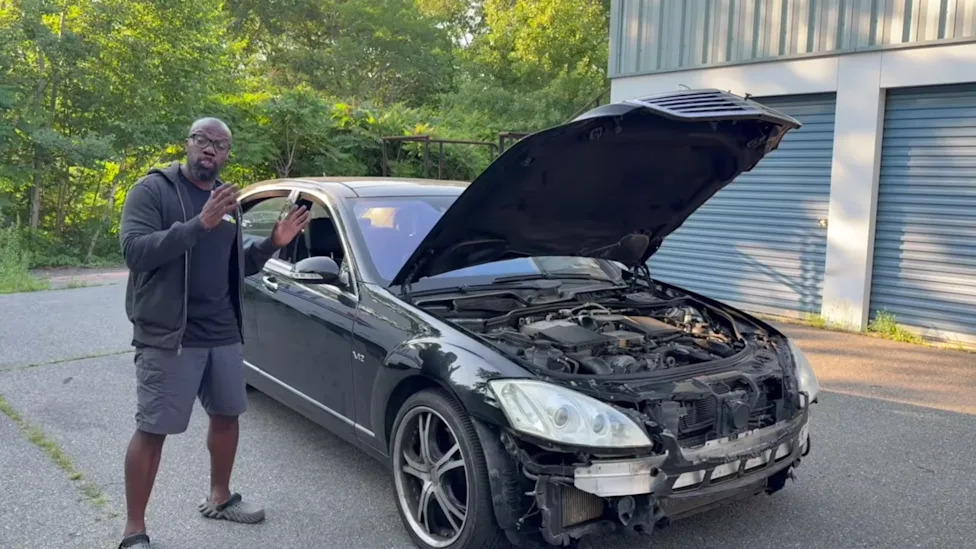 YouTuber Was Told His V12 Mercedes Needed A Transmission… He Fixed It For $50