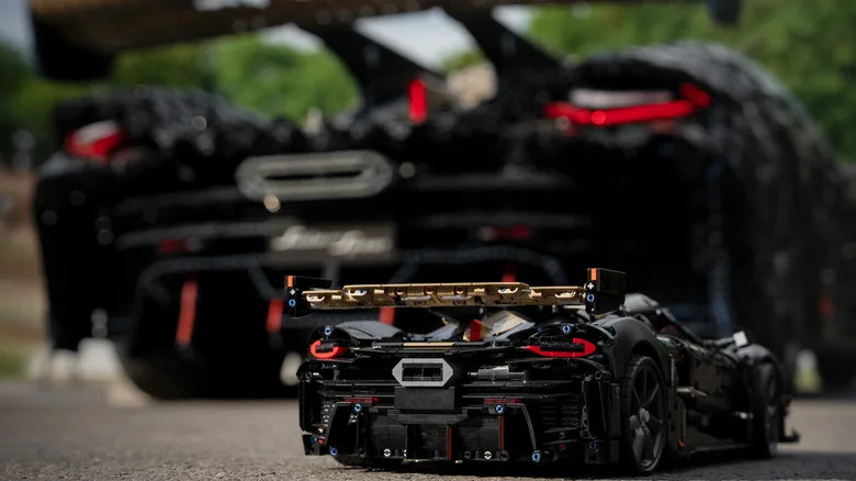 Lego's Full-Size Koenigsegg Sadair's Spear Took On Goodwood Hill Climb And Set A New Speed Record