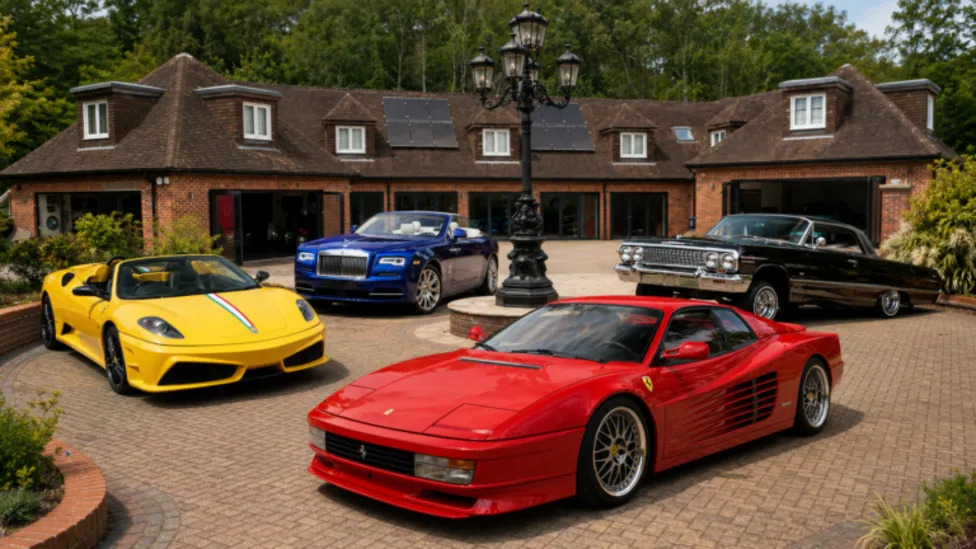 Porsche, UK Collector Hides 85 Cars Under His House—Including a Porsche 918 and a Grand Tour Rolls