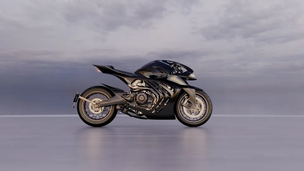 Aston Martin's First Road-Legal Motorcycle Looks Straight Out Of A Sci-Fi Movie