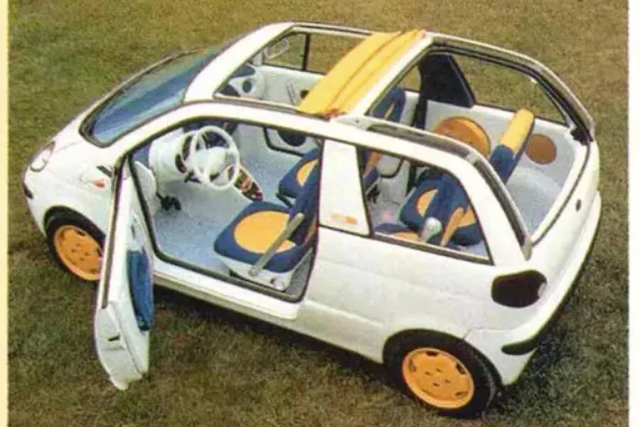 How the Daewoo Matiz began life as a Fiat concept