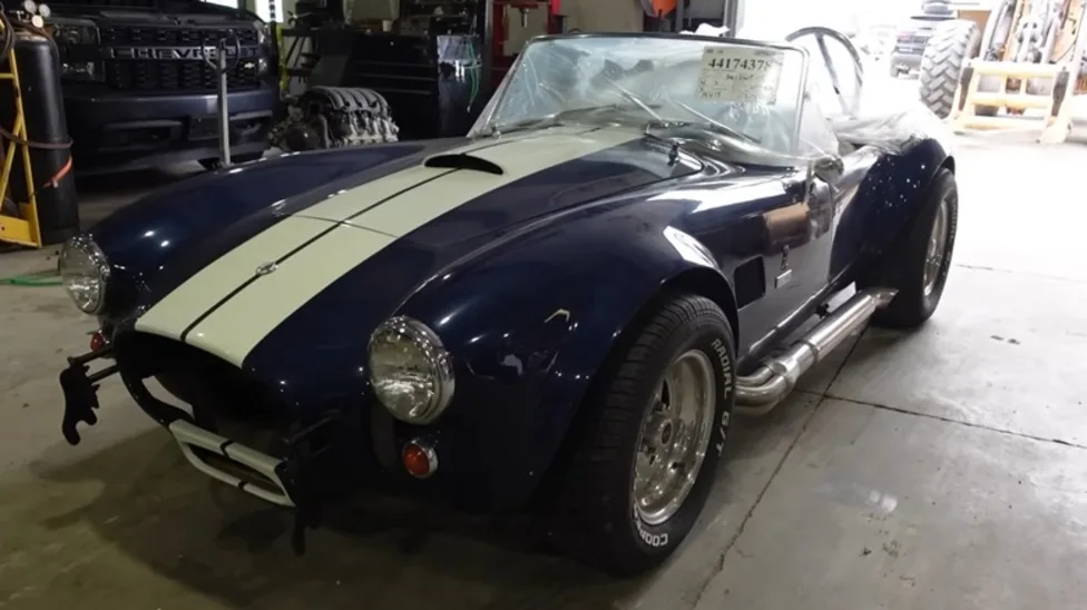 Shelby Cobra Buyer Quickly Learns Why Flooded Cars Sell For So Cheap