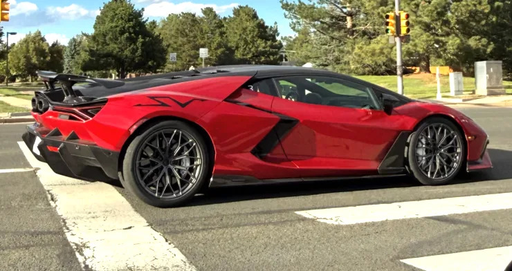 A Lamborghini Revuelto SV Just Showed Up On Colorado Streets Wearing A Real License Plate
