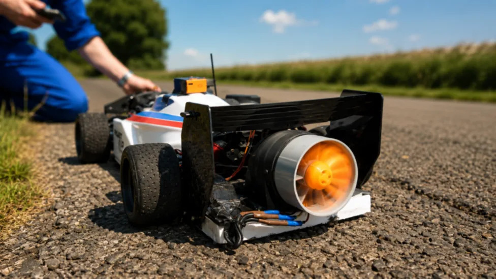 Brabham, This YouTuber Strapped a Brabham-Style Fan to a 100mph RC Car and It Actually Worked