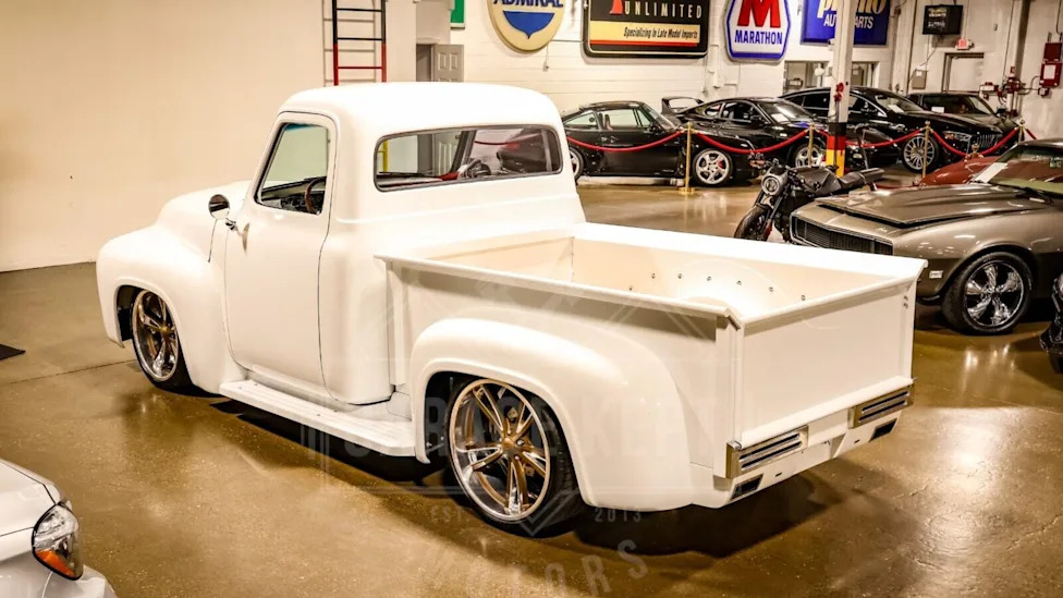 Someone Is Selling A Stunning 1955 Ford F-100 With Roush 427R Crate Motor... And It's Not Cheap!