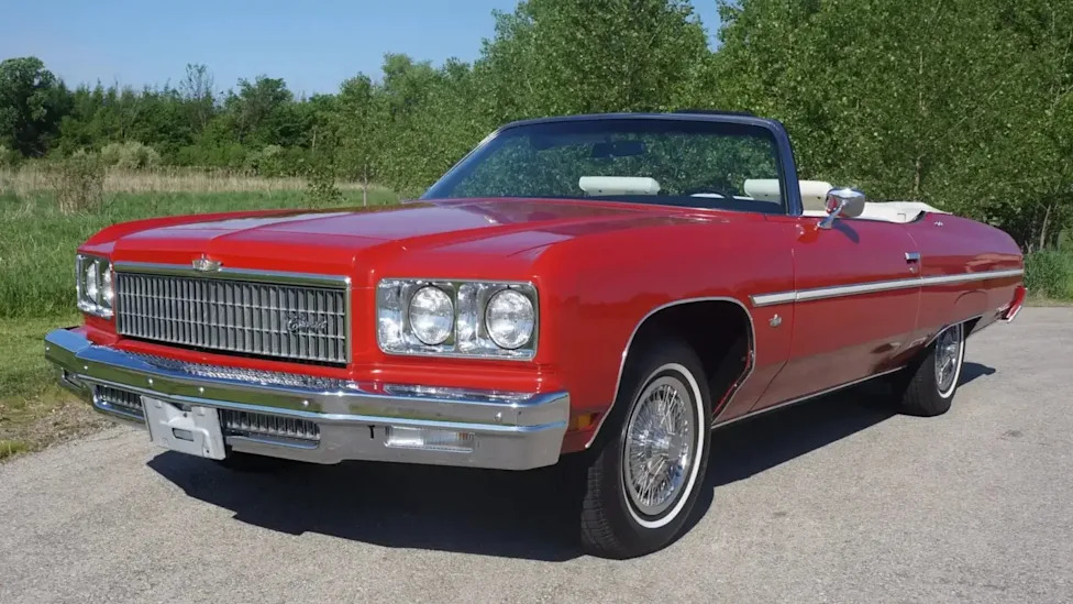 You Can Be The Proud Owner Of This 951-Mile 1975 Chevrolet Caprice Classic Convertible