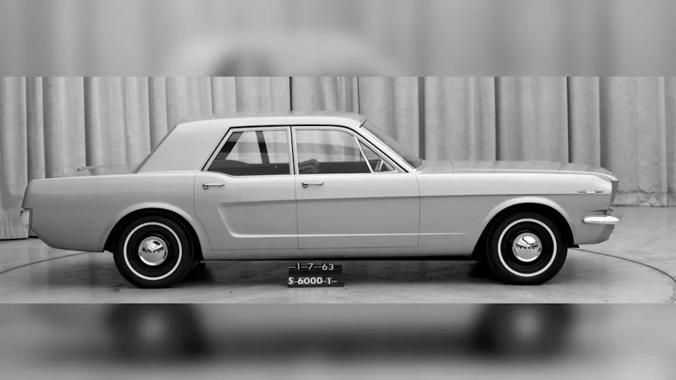 Before The Mustang Mach-E, Ford Thought About Building This 4-Door Pony Car