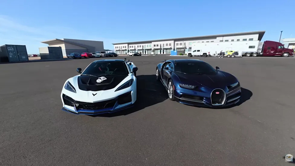 Chevy Corvette ZR1X Humiliates $4M Bugatti Chiron In Drag-Race Showdown