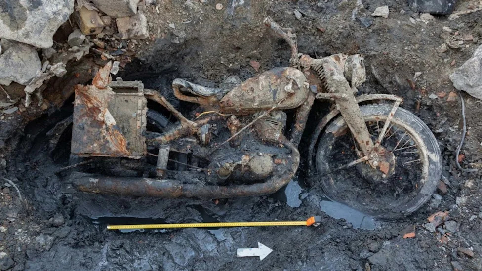 Europe's Ongoing Drought Just Unearthed a WWII Motorcycle Left In a River