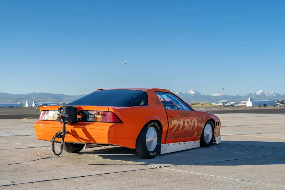 This Land-Speed Chevrolet Camaro IROC-Z Is a Bonneville Bullet Built to Break Records