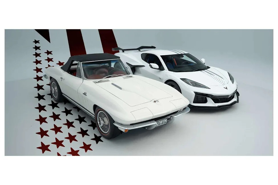 Ends 7/21: 5X More Entries for Readers — Patriotic Corvette Duo Could Be Yours Through the Dream Giveaway