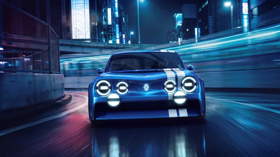 Renault’s Latest Retro EV Is a Gordini-Reviving RWD Coupe Concept