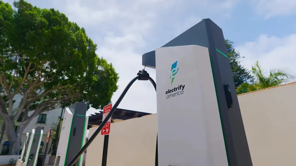 Electrify America's White Label Service Lets Businesses Put Their Own Names On EV Chargers