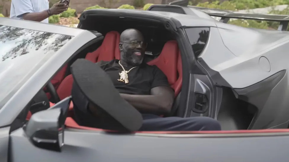 The Unique Detail That Makes Shaq's Corvette Unlike Any Other