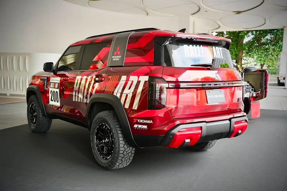 Mitsubishi's New Pajero Is Already Geared Up for a Rally Return