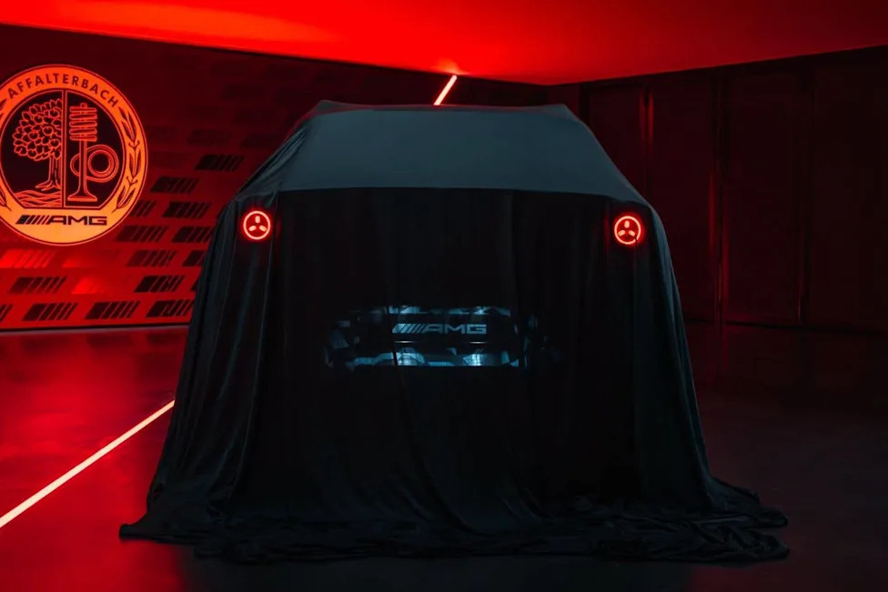 Mercedes-AMG Teases a Mystery SUV That Looks Like a GT on Stilts