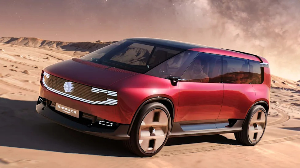 Renault’s E-Space Concept Brings Back The Minivan With A 1980s-Inspired Twist