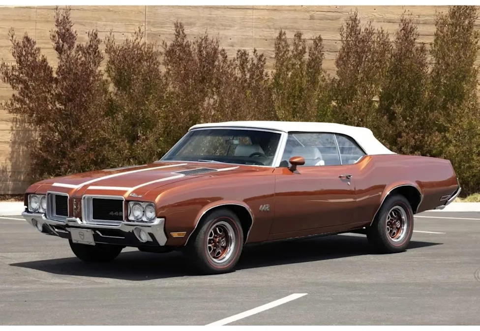 Numbers-Matching 1971 Oldsmobile 442 Convertible Surfaces on Hagerty Marketplace