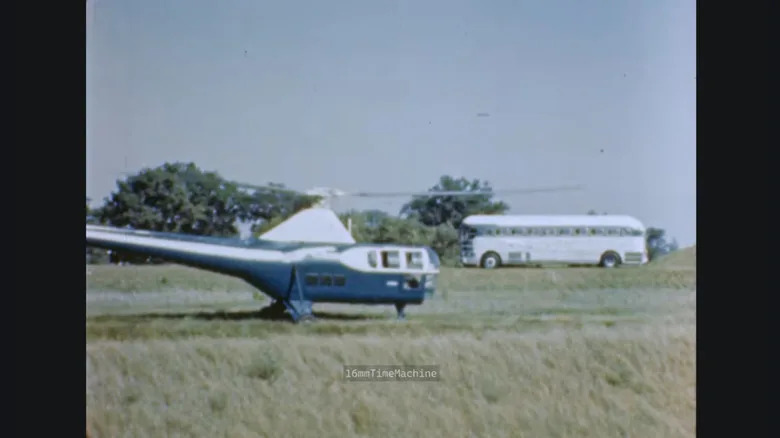 Greyhound's 1940s Helicopter Bus Concept Was Basically An Early VTOL For Post-War's Common Man: What's Streaming