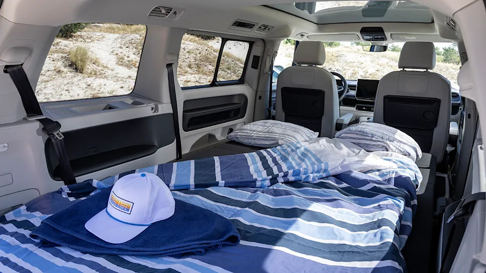 Volkswagen Unveils An All-Electric Version of Its California Camper Van
