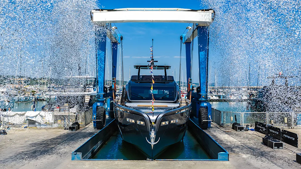 Pershing’s Sporty New 92-Foot Yacht Is Like a Range Rover for the Seas