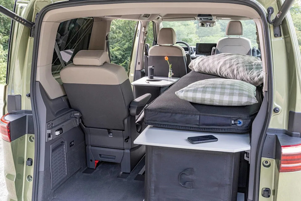 Volkswagen Built an Inflatable Kitchen For Its Cheapest Camper Van