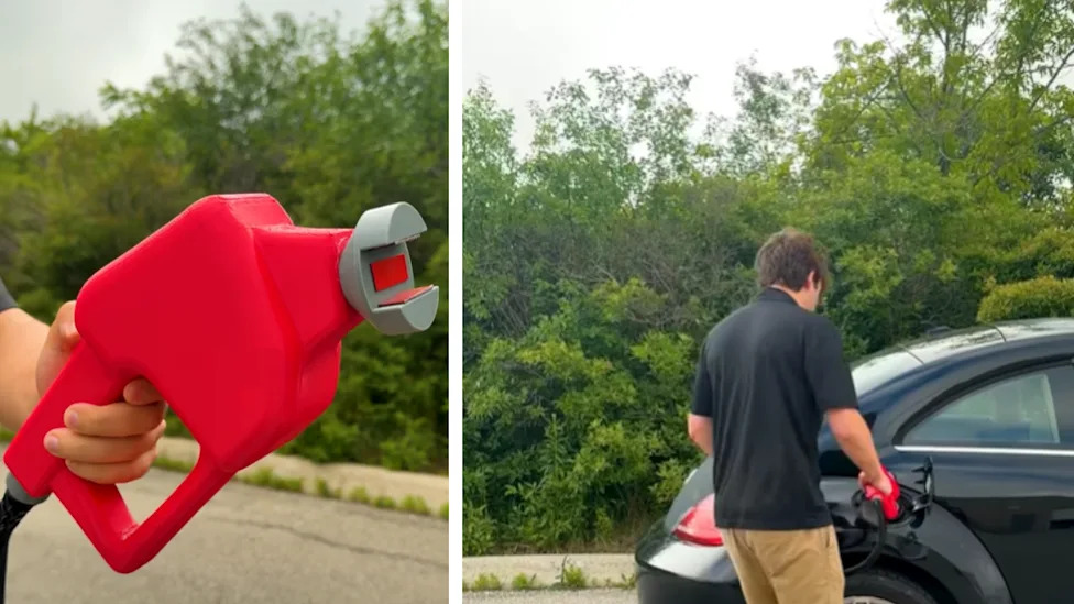 3D Printed Gas Cap Tricks People Into Thinking This Driver Committed a Massive Automotive Faux Pas