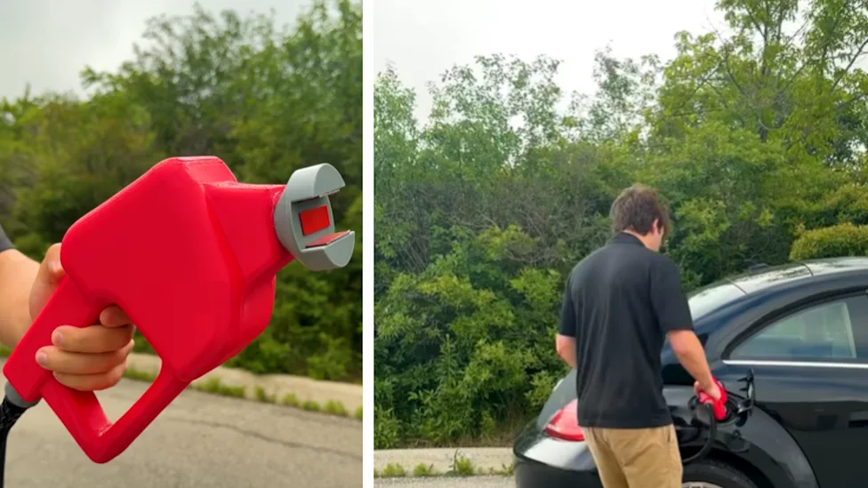 3D Printed Gas Cap Tricks People Into Thinking This Driver Committed a Massive Automotive Faux Pas