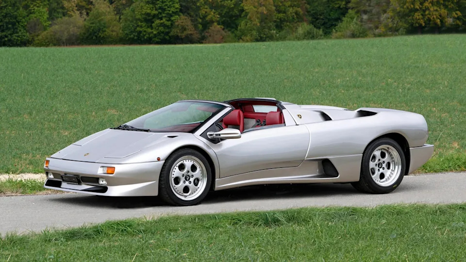 Single-Owner, 13,914-Km 1998 Lamborghini Diablo VT Roadster Heads to Zürich With a Swiss Pedigree