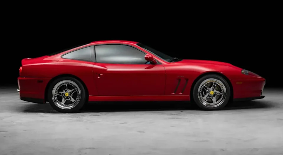 Michael Jordan’s Ferrari 550 Maranello He Drove With NBA Trophy Sells for $2.7 Million