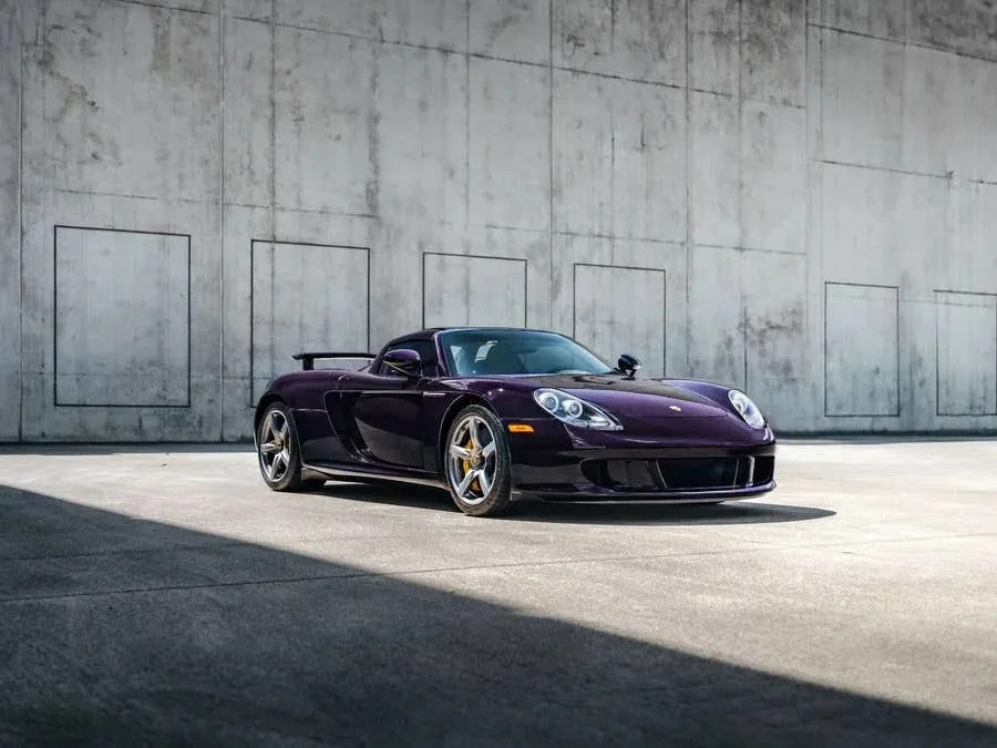 2005 Porsche Carrera GT in Purple Carbon For Sale With Only 448 Miles