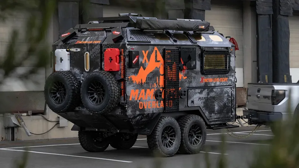 This Apocalypse-Ready Off-Road Trailer Has Bulletproof Windows and Blast Shields, Because Of Course It Does