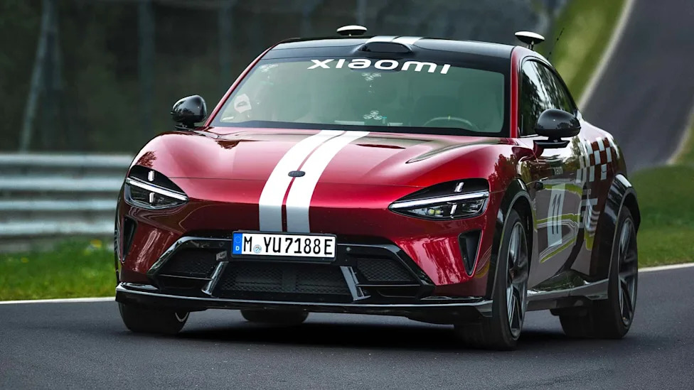 Xiaomi, This Xiaomi Was Slow Around The Nurburgring. It Also Had No Driver