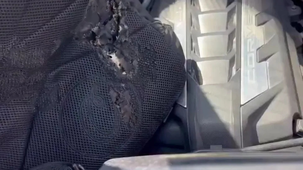 Man's Girlfriend Put His Backpack in What She Thought Was the Trunk of a C8 Corvette. The Hot Engine Nearly Caught Fire