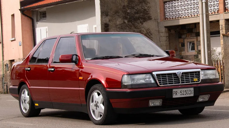 Ducati Once Built A Ferrari V8 Engine For A Lancia Sedan