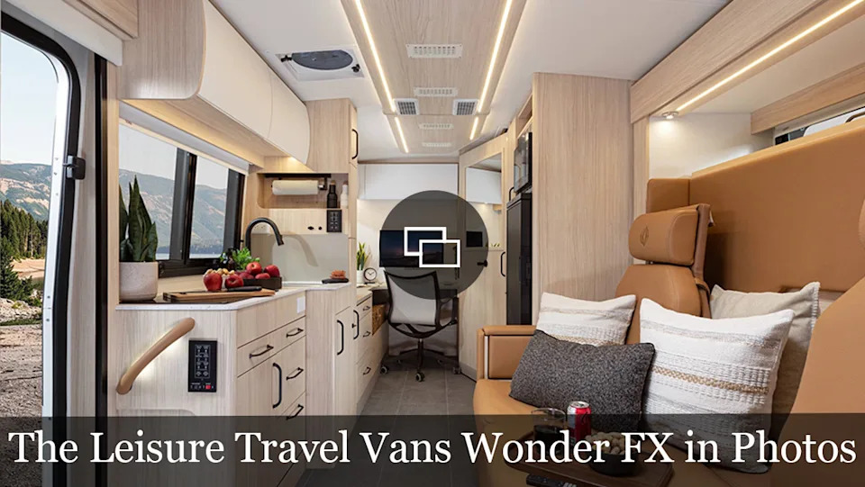This Camper Van Has a Murphy Bed to Maximize Space Onboard