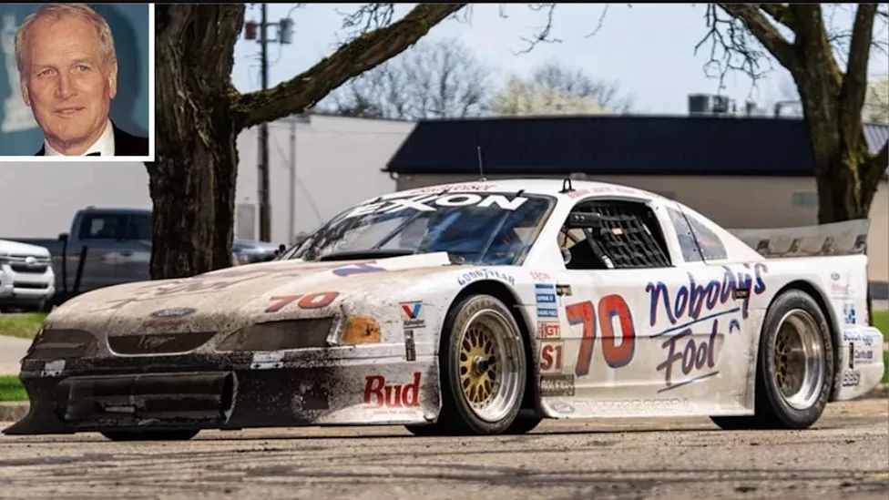 Ford, Ford Mustang, Paul Newman's Daytona-Winning 1995 Ford Mustang Cobra Is Heading to Mecum