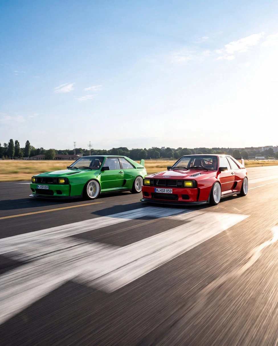 Audi Sport Quattro Returns in Restomod Form with Carbon Panels and More than 500 Horsepower