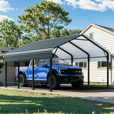 Walmart Has an $800 Steel Carport on Sale for 39% Off