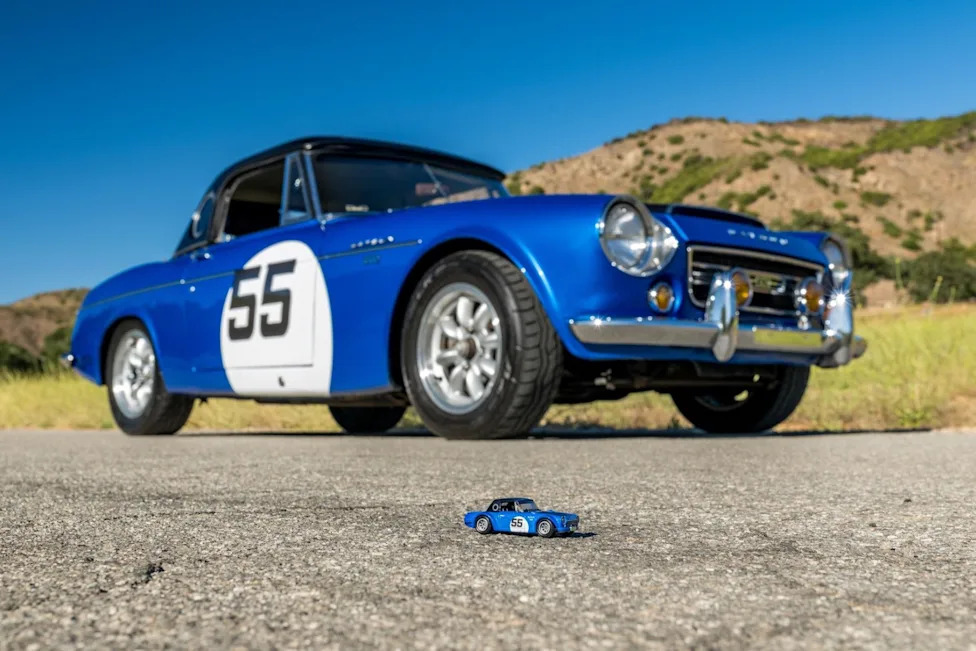 How This Guy Scored the Ultimate Accessory to His Datsun Roadster: A Factory Hot Wheels