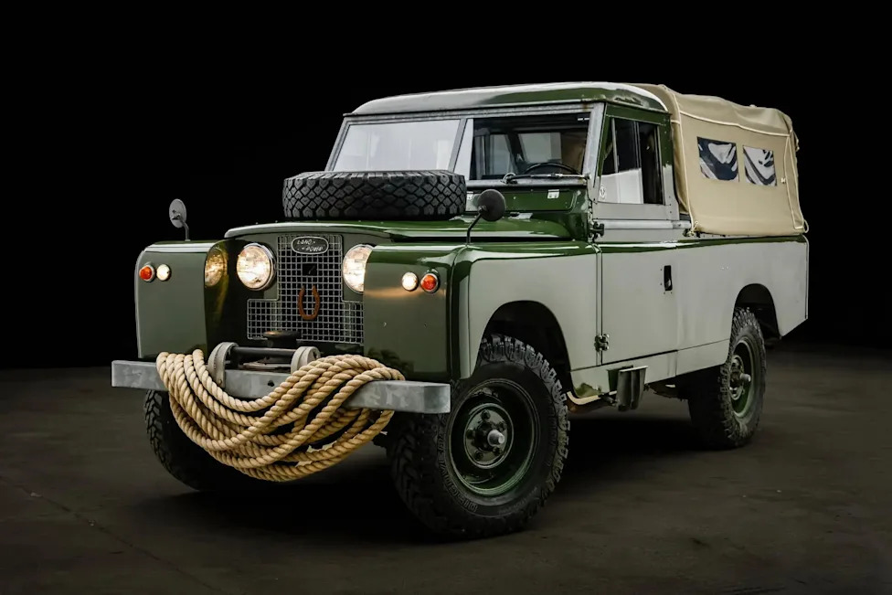 Land Rover, Rover, This 1959 Land Rover Pickup Once Belonged to Daniel Craig and Rachel Weisz, and Their Goodbye Note Gets the Model Name Wrong